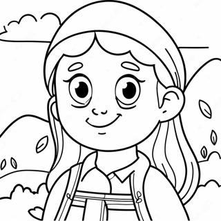 Adventurous Enid Coloring Page | Enid coloring page