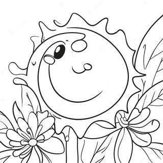 Sundrop Coloring Page | Sundrop coloring page