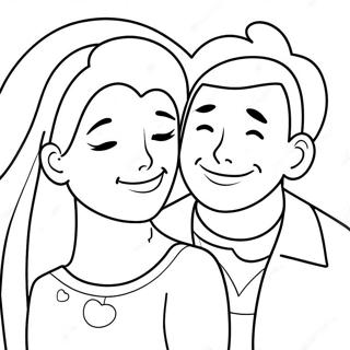Amor Verdadero Páginas para Colorear