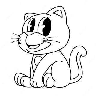 Felix the Cat Coloring Page | Felix the Cat coloring page