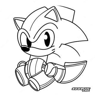 Lego Sonic Coloring Page | Lego Sonic coloring page