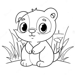 Cute Short A Animals Coloring Page | Short A coloring page