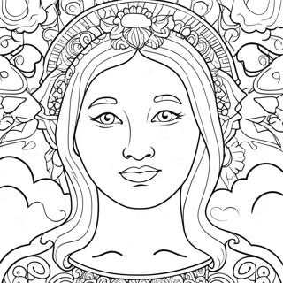God is Love Coloring Pages