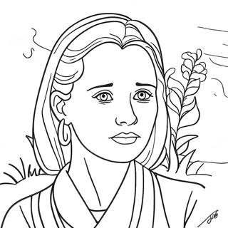 Grief Awareness Coloring Page | Grief coloring page