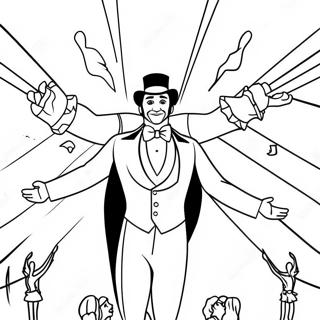 Greatest Showman Coloring Page | Greatest Showman coloring page