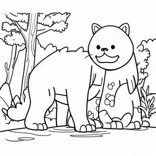 Kirishima Coloring Page | Kirishima coloring page