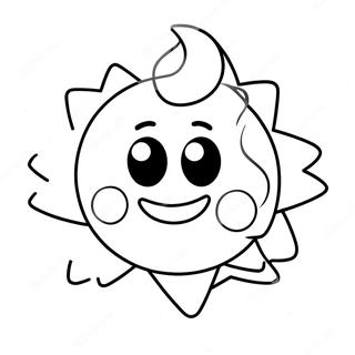 Emoji-film färgläggningssida | Emoji Film målarbild