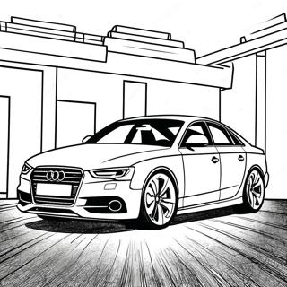 Audi Coloring Page | Audi coloring page