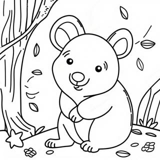 Work It Out Wombats Coloring Page | Work It Out Wombats coloring page