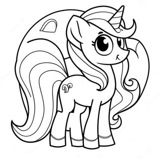 Princess Luna Coloring Page | Princess Luna coloring page