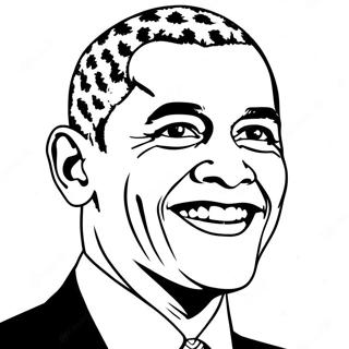 Barack Obama Coloring Page | Barack Obama coloring page