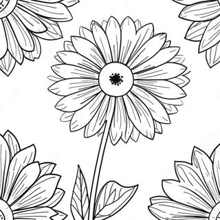 Whimsical Dandelion Coloring Page | Dandelion coloring page