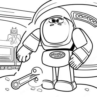 Mitchells vs the Machines Coloring Page | Mitchells vs the Machines coloring page