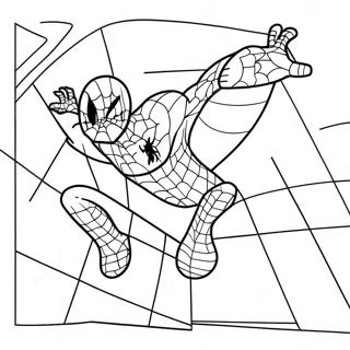 Spiderman Roblox Coloring Page | Spiderman Roblox coloring page