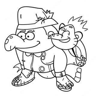 Wild Thornberrys Coloring Page | Wild Thornberrys coloring page