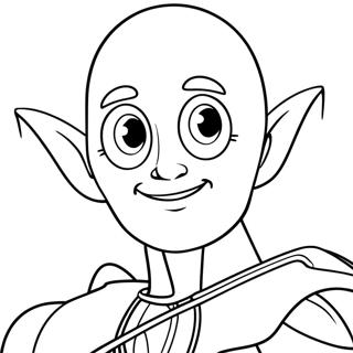 Megamind Coloring Page | Megamind coloring page