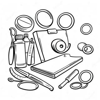 Doctor Tools Coloring Page | Doctor Tools coloring page