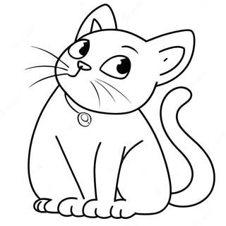 Siamesisk Katt Målarbilder