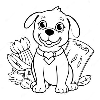 Super Pets Coloring Page | Super Pets coloring page