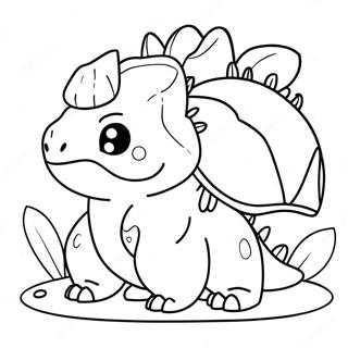 Venusaur Coloring Page | Venusaur coloring page