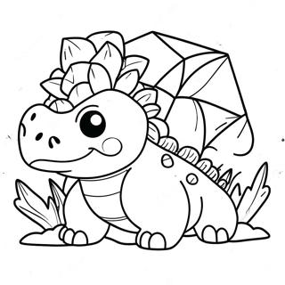 Venusaur with Colorful Flowers Coloring Page | Venusaur coloring page