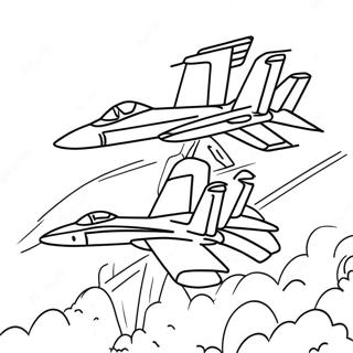 Blue Angels Coloring Page | Blue Angels coloring page