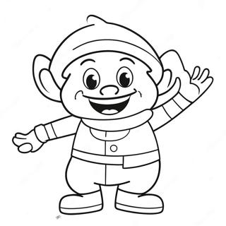 Funny Comic Character Coloring Page | Comic coloring page