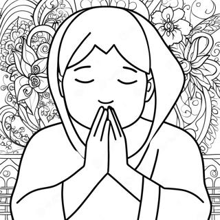 Praying for You Coloring Page | Praying For You coloring page