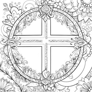 Colorful Prayers Coloring Page | Praying For You coloring page
