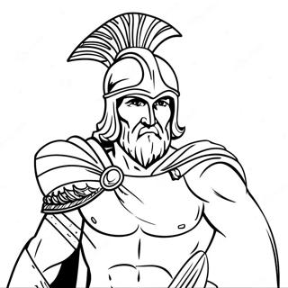 Z Achilles Coloring Page | Z Achilles coloring page