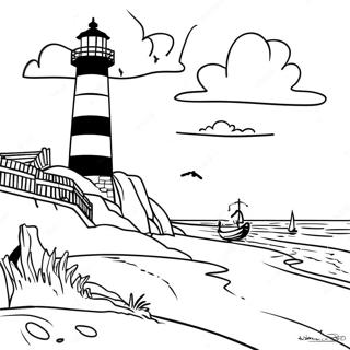 Outer Banks Coloring Pages