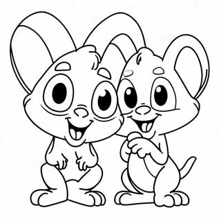 Pinky And The Brain Coloring Pages