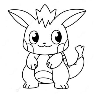 Mega Pokemon Coloring Page | Mega Pokemon coloring page