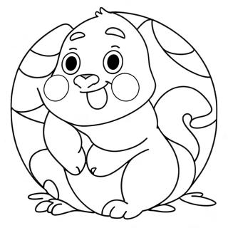 Momo Páginas para Colorir