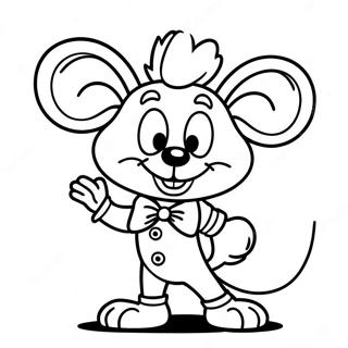Chuck E Cheese Kleurplaten