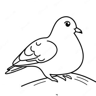 Pigeon Coloring Page | The Pigeon coloring page