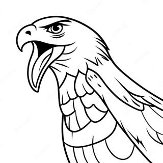 Hawk from Cobra Kai in Action Coloring Page | Cobra Kai Hawk coloring page