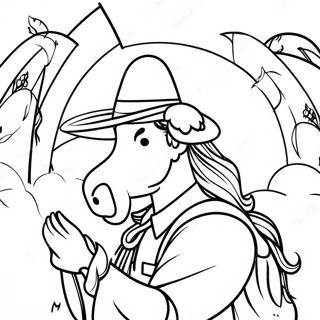 16 de Septiembre Celebration Coloring Page | 16 de Septiembre coloring page