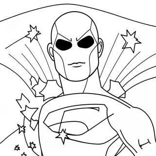 Be You Superhero Coloring Page | Be You coloring page