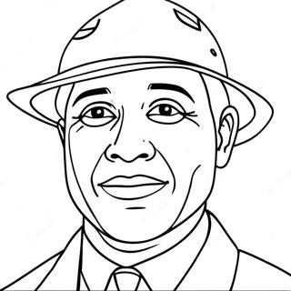 Garrett Morgan Coloring Page | Garrett Morgan coloring page
