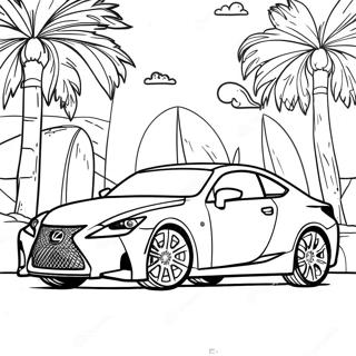 Lexus Coloring Page | Lexus coloring page