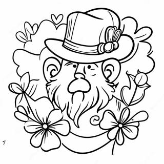 St Patrick's Day Coloring Page | St Patrick coloring page
