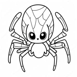Spider Sonic Coloring Page | Spider Sonic coloring page