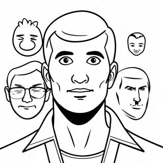 Big Brother Coloring Page | Big Brother coloring page