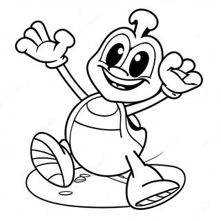 Rayman Coloring Page | Rayman coloring page