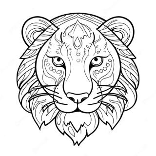 Savage Animals Coloring Page | Savage coloring page