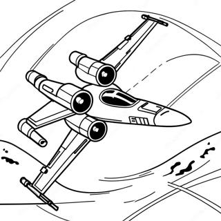Naves De Star Wars Páginas para Colorear
