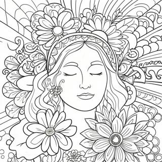 Calming Breathe Coloring Page | Breathe coloring page
