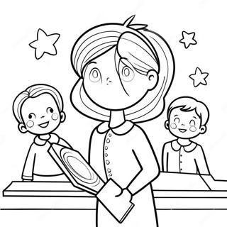Preschool Sunday School Coloring Page | Preschool Sunday School coloring page