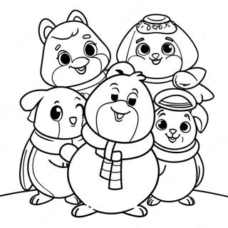 Wonder Pets Team Adventure Coloring Page | Wonder Pets coloring page